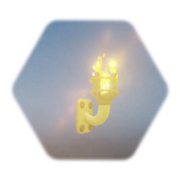 Wall fire light torch