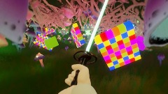 Trippy Rainbow Samurai VR