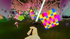Trippy Rainbow Samurai VR