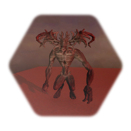 Naked bloodborne demon