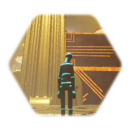 Maqueta de area W-Y-P  del grán centro de W-Y-S