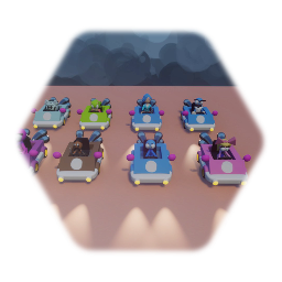Daniele Kart 2 characters
