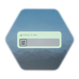 In-Scene Value Slider