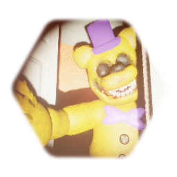 Stylelized nightmare Fredbear