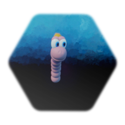 Croc worm large