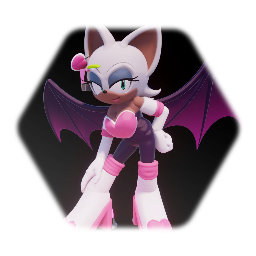 Rouge The gem thief bat Animation Model