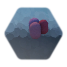 Pink cotton candy shrubs