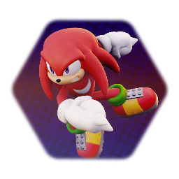 Knuckles The Echidna Stylized