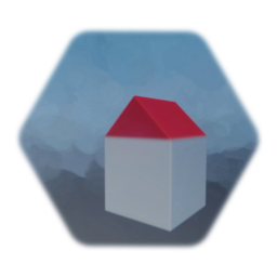 simple house piece/marker