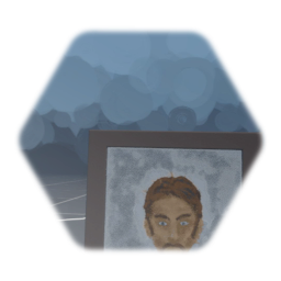 Creepy Portrait Painting