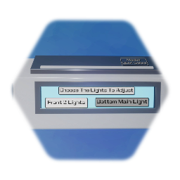 Sci Fi Light Fixture 1-A