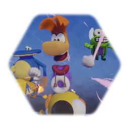 Rayman unlimited poster