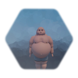 Really fat guy