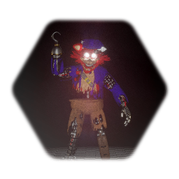 Withered Foxy the pirate(Stylized)