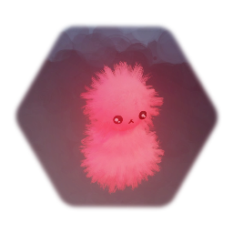 Fluffy person