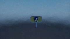 End level signpost (Tails)