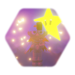 Geno, with sound and attack animations