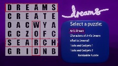 Dreams Word Search