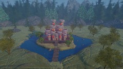 Castle in a Forest Plains