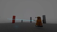 Controllable Dalek With destructive environment