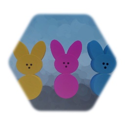 Peeps marshmallow bunnies