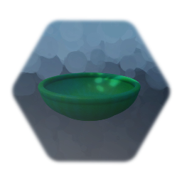 Dirty Large Plastic Bowl