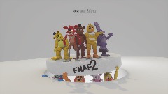 Inside Out 2 teaser poster but its fnaf