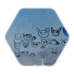 Meow Meow painting collection