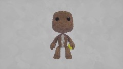 Sackboy eats a lemon