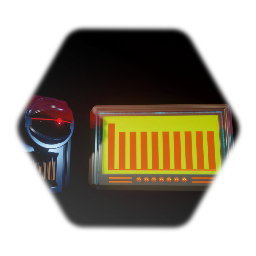 Dynamic Space Ship Monitor and Laser Scanner