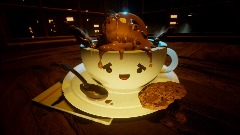 Cute Cup & Coffee Monster