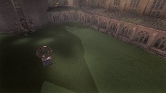 Hogwarts Courtyard Day