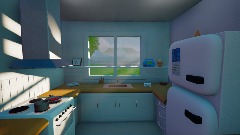 Interactive kitchen WIP