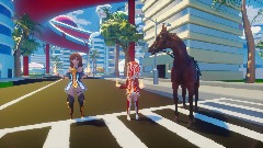 Noël and Rowan explore DBZ West City