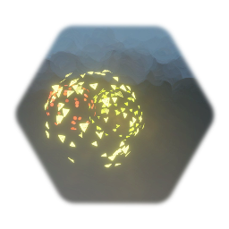 Simple Triple Particle Sphere 1