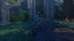 Animation Test - Rock Climbing Stunt