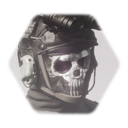 <term>  MW2 Ghost (Simon Riley) model