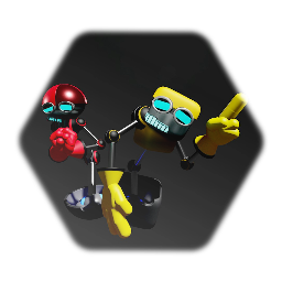 <term>  orbot & cubot|sonic|stylized