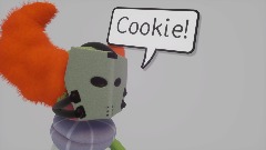 Tiky Eats Cookie - Meme