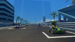 Crash Dreams racing demo tascorb circuit Ami bandicoot