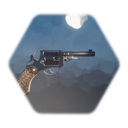 Bodeo 1889 type B revolver gun