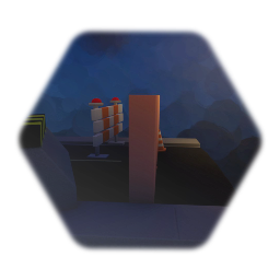 Street Floor/Invible Wall/Hazard Signs