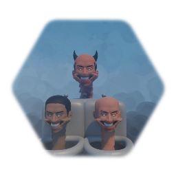 Triplet Toilet