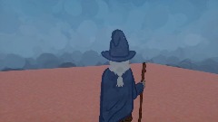 2D 3rd person wizard