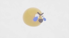 Spooky holds a gun at you