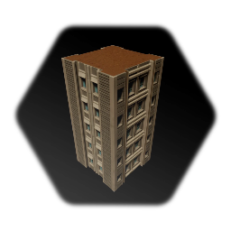 Building Tower and Road Surfaces 1