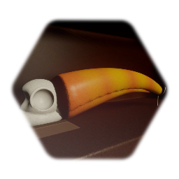 Toucan skull with stand