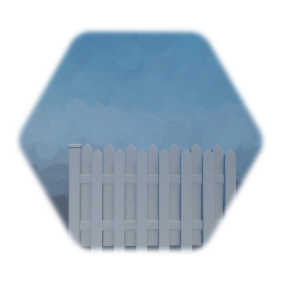 White picket fence