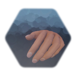 Realistic Human Female Hand (Mano Femminile)