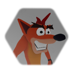 Classic Crash bandicoot animation